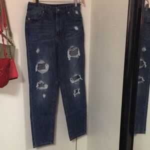 Forever 21 Distressed Jeans pants
